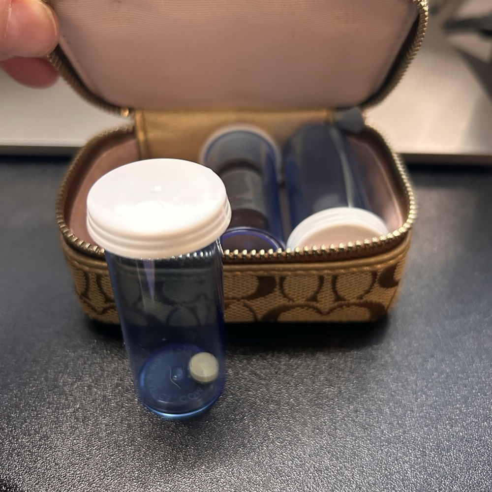 Replacement vials for Coach Pill case (Case NOT included) Vials only!!! - Picture 7 of 7